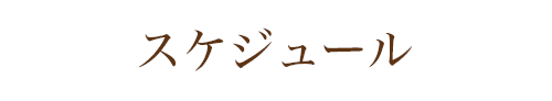 スケジュール